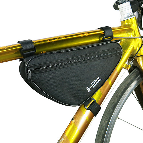 

B-SOUL 1.8 L Bike Frame Bag Top Tube Triangle Bag Portable Durable Bike Bag Terylene Bicycle Bag Cycle Bag Cycling Road Bike Mountain Bike MTB Outdoor