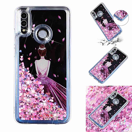 

Case For Huawei Huawei P20 / Huawei P20 Pro / Huawei P20 lite Flowing Liquid / Transparent / Pattern Back Cover Sexy Lady Soft TPU