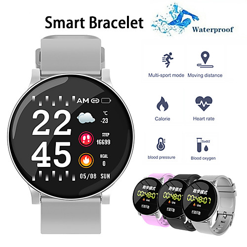

W8S Smart Watch BT Fitness Tracker Support Notify/ Heart Rate Monitor Sports Smartwatch Compatible with Samsung/ Iphone/ Android Phones