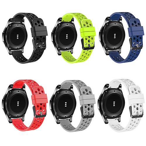 

Watch Band for Samsung Galaxy Watch 46mm / Samsung Galaxy Watch 42mm Samsung Galaxy Sport Band / Classic Buckle Silicone Wrist Strap