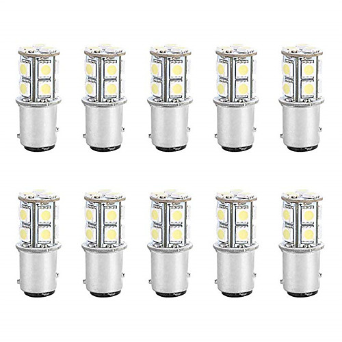 

10pcs 1156 Car Light Bulbs 3 W SMD 5050 300 lm 13 LED Turn Signal Lights For universal All years
