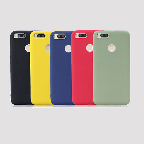 

Case For Xiaomi Xiaomi Redmi Note 6 / Xiaomi Redmi 6 Pro / Redmi 6A Frosted Back Cover Solid Colored Soft TPU