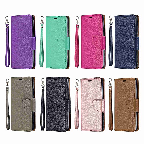 

Case For Nokia Nokia 5.1 / Nokia 4.2 / Nokia 3.1 Wallet / Card Holder / Shockproof Full Body Cases Solid Colored Hard PU Leather