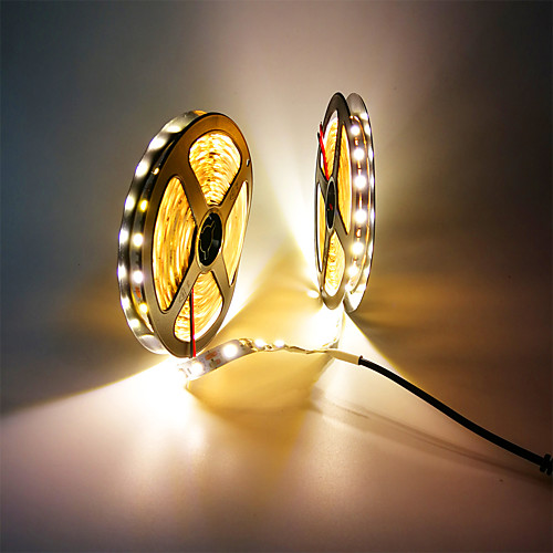 

32.8ft 10m LED Light Strips Flexible Tiktok Lights Not-Waterproof 600 Units SMD 5050 10mm LEDs DC12V for Holiday Home Party Indoor Decoration