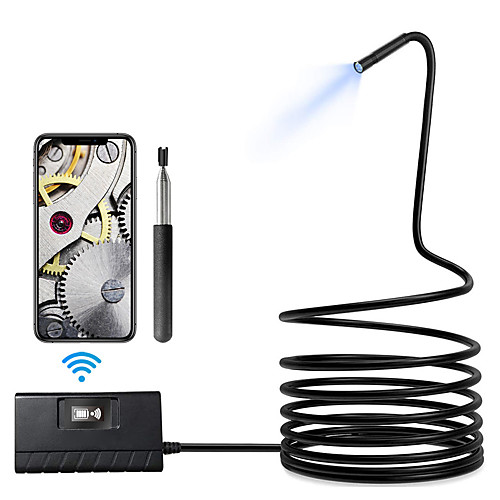 

5.5mm 1080phd wifi inspection camera 3.5m length wifi borescope with 6 led lights waterproof endoscope for android ios iphone huawei