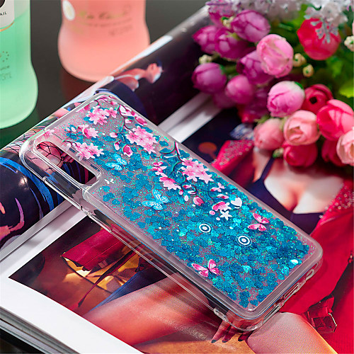 

Case For Samsung Galaxy Galaxy A7(2018) / A3(2017) / A5(2017) Shockproof / Flowing Liquid / Pattern Back Cover Butterfly / Glitter Shine / Flower Soft TPU