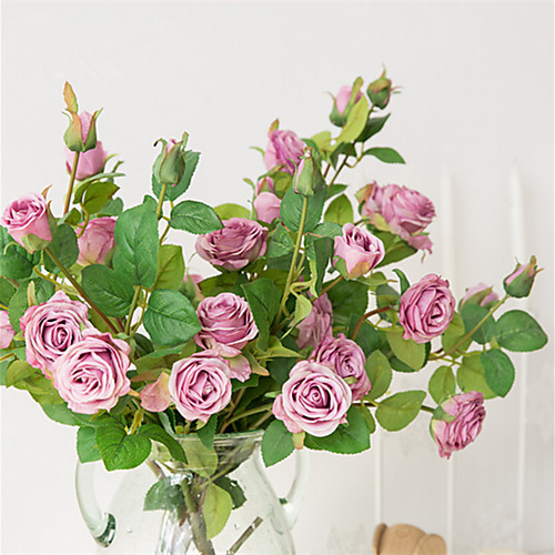 

Artificial Flower Fabric Modern Contemporary Tabletop Flower 1