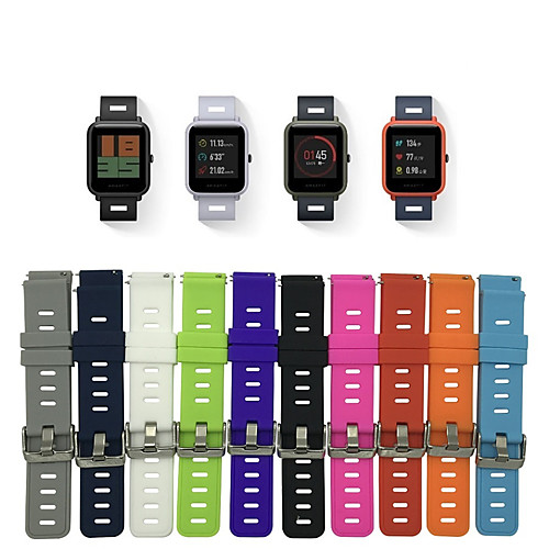 

Watch Band for Huami Amazfit Bip Younth Watch Xiaomi Sport Band Silicone Wrist Strap