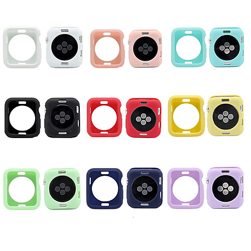 

Rubber Bumper Case For Apple Watch Series 1/2/3/4 / Generation 40/44mm 38/42mm