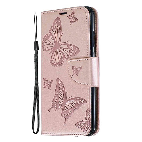 

Case For Huawei Mate 20 Lite/Mate 20 Pro Magnetic / Flip / with Stand Full Body Cases Butterfly / Solid Colored Hard PU Leather for Huawei Y5 (2018)/Y6 (2018)/Y6(2019)/Y6(2018)/Honor 10i/Honor 10 Lite