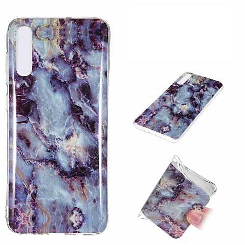 

Case For Samsung Galaxy A6 (2018) / A6 (2018) / Galaxy A7(2018) Shockproof / IMD Back Cover Marble Soft TPU