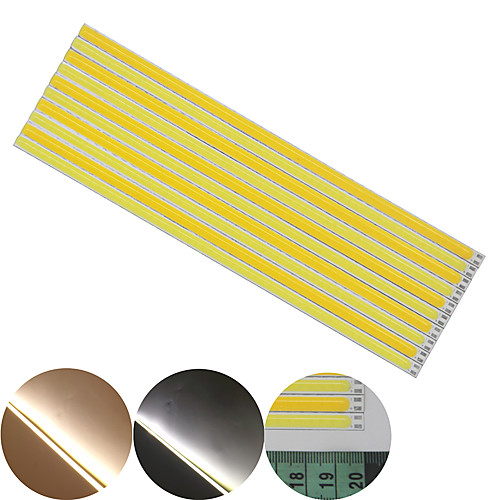 

10pcs LED Lamp Bead Source Warm White White Light 8W COB Lamp Bead Illumination Source 300MM6M Lighting Accessories