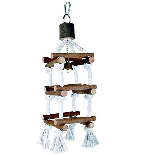 

Bird Perches & Ladders Pet Friendly Focus Toy Felt / Fabric Toys Bird Wood 30 cm