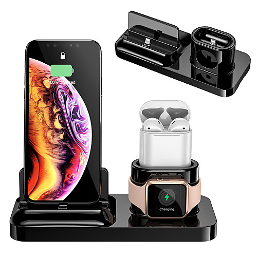 

3 in 1 Magnetic Charge Stand Holder For iPhone X iPhone XS iphone xs max iPhone 8 iPhone 8Plus / Airpods / Apple iWatch 4/3/2/1