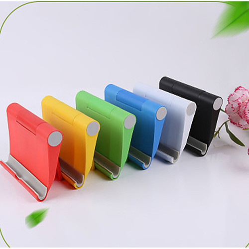 

Folding Niversal Mobile Phone Holder Colorful Cage Portable Folding V-shaped Desktop Stand