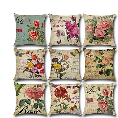 

1 pcs Linen Pillow Cover, 3D Contemporary Classic Fashion Throw Pillow