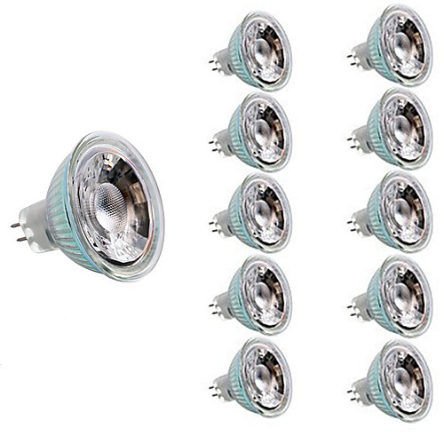 

10pcs 3 W LED Spotlight 200 lm MR16 MR16 12 LED Beads SMD Decorative Christmas Wedding Decoration Warm White Cold White 12 V / RoHS