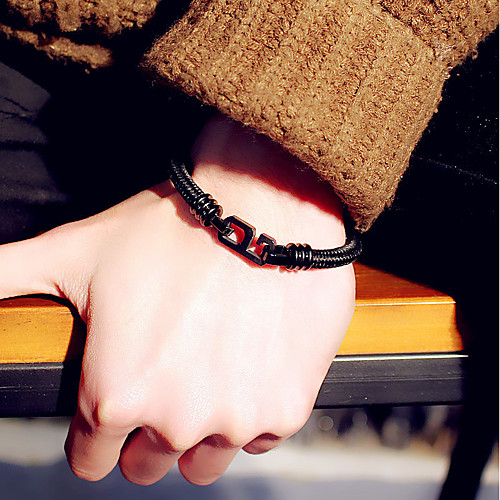 

Women's Bracelet Classic Wedding Birthday Vintage Theme European Trendy Casual / Sporty Ethnic French Alloy Bracelet Jewelry Black / Silver For Date Festival