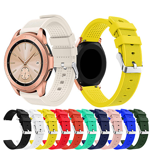 

Watch Band For Samsung Galaxy Watch 42 / Samsung Galaxy Active / Gear S2 Samsung Galaxy Modern Buckle / Sport Band Silicone Wrist Strap