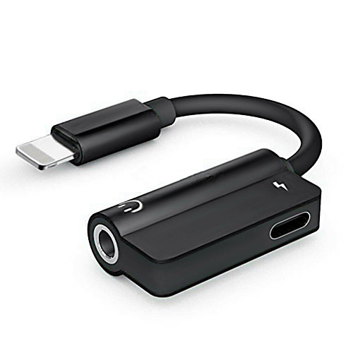 

AUX Adapter 1 to 2 Stainless steel USB Cable Adapter For iPhone