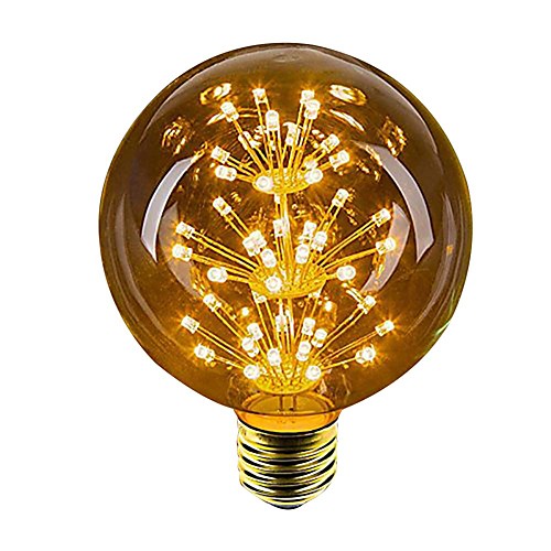

1pc 2.5 W 100 lm E26 / E27 LED Globe Bulbs 49 LED Beads Dip LED Decorative Yellow 220-240 V / 1 pc / RoHS