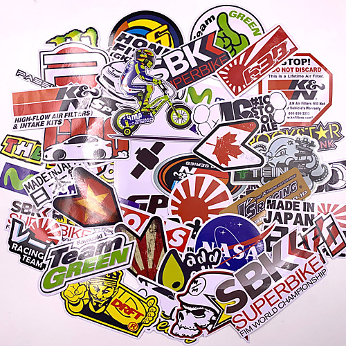 

80pcs Mixed funny brand DIY Sexy stickers for Home decor laptop sticker decal fridge skateboard doodle Car Motorcycle Bicycle