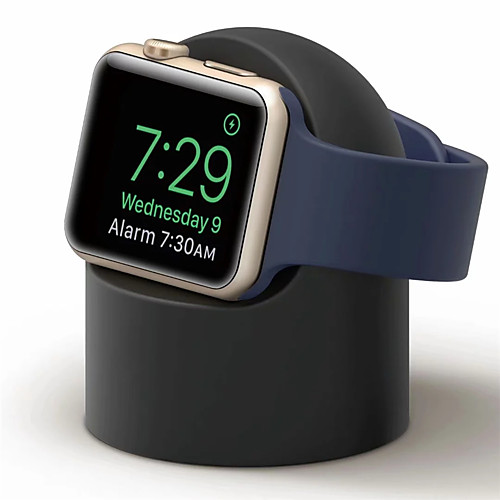 

Charger Stand Holder Dock for Apple Watch 1 2 3 4 38mm 42mm Silicone Bracket Charging Cradle Stand for IWatch Sport