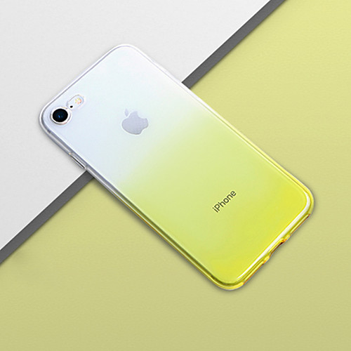 

Case For Apple iPhone XS / iPhone XR / iPhone XS Max Shockproof Back Cover Color Gradient Soft TPU