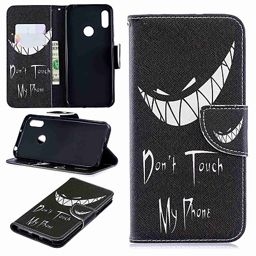 

Case For Huawei Huawei P30 / Huawei P30 Pro / Huawei P30 Lite Wallet / Shockproof / with Stand Full Body Cases Word / Phrase Hard PU Leather