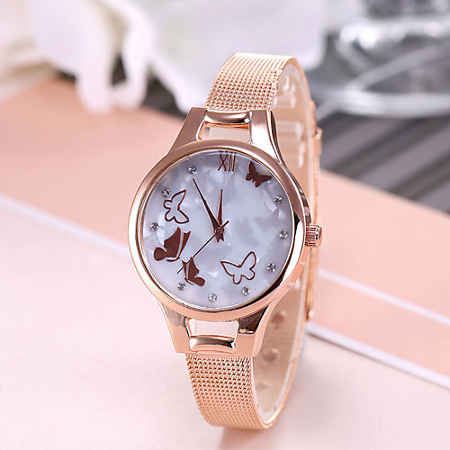 

Women's Quartz Watches Fashion Silver Gold Rose Gold Alloy Chinese Quartz Rose Gold Gold Silver Cute Casual Watch 1 pc Analog - Digital One Year Battery Life