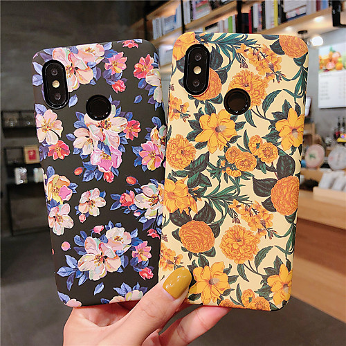 

Phone Case For Xiaomi Back Cover Xiaomi Mi 9 Xiaomi Redmi Note 5 Pro Xiaomi Redmi Note 7 Xiaomi Mi Max 3 Xiaomi Mi 8 Xiaomi Mi 9 SE Xiaomi Mi 6X(Mi A2) Xiaomi A2 Frosted Pattern Flower / Floral Hard