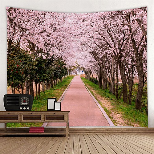 

Garden Theme / Floral Theme Wall Decor 100% Polyester Modern Wall Art, Wall Tapestries Decoration
