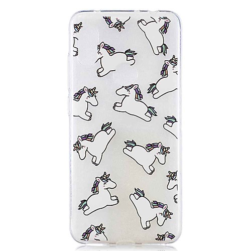 

Case For Xiaomi Mi 8 Lite / Redmi 6 Pro Pattern / Transparent Back Cover Unicorn Soft TPU for Redmi Note 6 Pro / Redmi 6A / Redmi 6 / Redmi 5plus / Redmi 5 / Redmi 5a