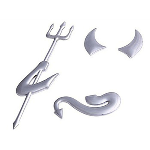 

Silver Car Stickers Cartoon Full Car Stickers Cartoon 3D Stickers