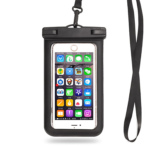 

Case For Universal Universal Water Resistant Waterproof Pouch Solid Colored Soft PVC for Universal