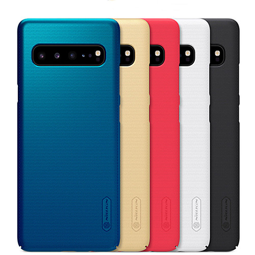 

nillkin case for samsung galaxy s10 / galaxy s10 5g frosted / shockproof back cover solid colored hard pc for galaxy s10 / galaxy s10 plus / galaxy s10 e/ galaxy s10 5g