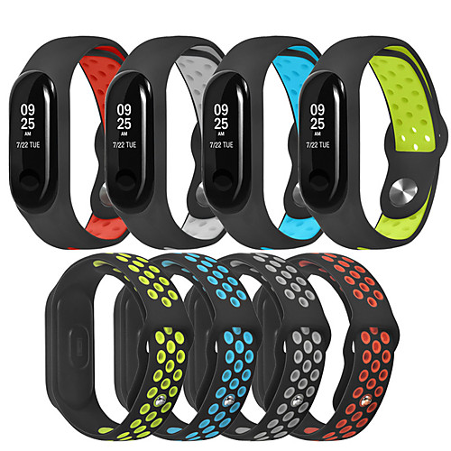 

Sport Silicone Bracelet Band Wristband Wrist Strap For Xiaomi Mi Band 4 / Mi Band 3