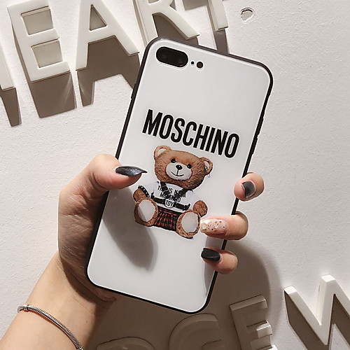 

Case For Apple iPhone XS / iPhone XR / iPhone XS Max Mirror / Pattern Back Cover Cartoon Hard Tempered Glass