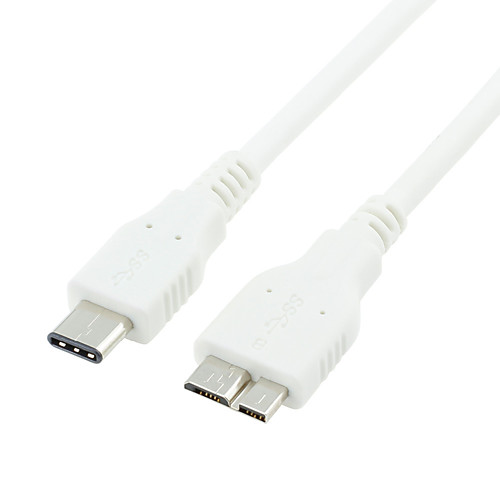 

LITBest USB 3.1 Type C to USB 3.0 Micro-B Male - Male 1.0m(3Ft) PVC