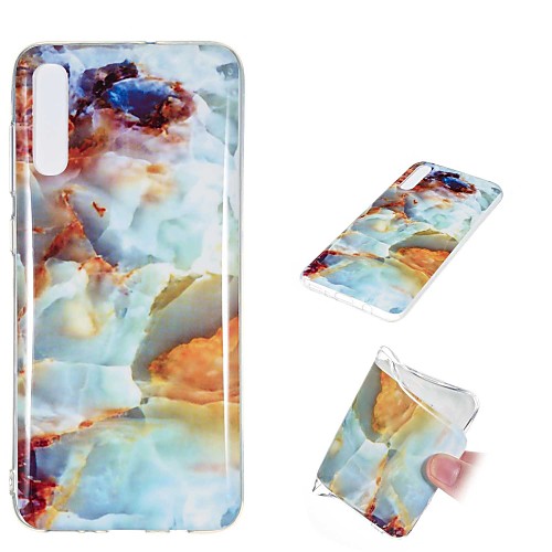 

Phone Case For Samsung Galaxy Back Cover A6 (2018) A6 (2018) A3 A5 A8 2018 A8 2018 A7 Galaxy A9(2018) A10 A30 Shockproof Marble Soft TPU