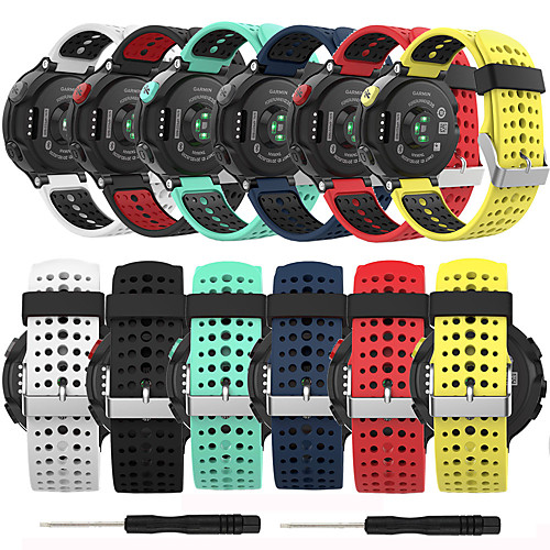 

Soft Silicone Replacement Watch Band for Garmin Forerunner 235 / 220 / 230 / 620 / 630 / 735 Smart Watch
