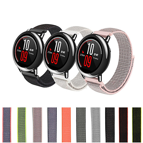 

Watch Band for Huami Amazfit A1602 / Huami Amazfit Pace Watch / Huami Amazfit Stratos Smart Watch 2/2S Xiaomi Sport Band Nylon Wrist Strap