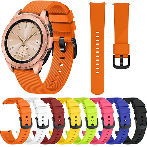 

Watch Band For Samsung Galaxy Watch 42 / Gear S2 Samsung Galaxy Modern Buckle / Sport Band Silicone Wrist Strap