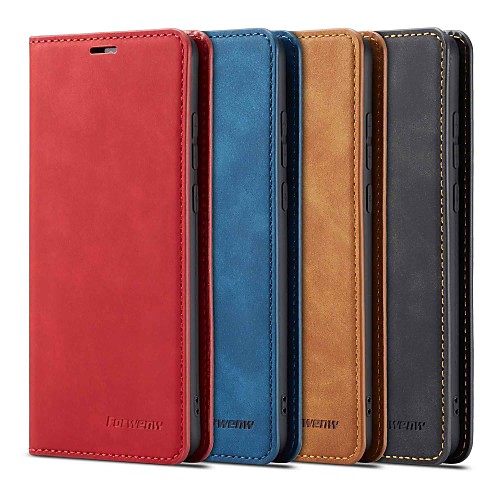 

Case For Huawei P20 Pro / Huawei P30 Lite Magnetic / with Stand / Shockproof Full Body Cases Solid Colored Hard PU Leather for Huawei Mate 20 lite / Huawei Mate 20 pro / Huawei Mate 20