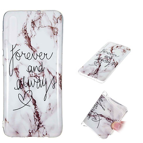 

Case For Samsung Galaxy Samsung A8s / Samsung Galaxy A70(2019) Pattern / IMD / Shockproof Back Cover Marble Soft TPU for Galaxy A30(2019) / Galaxy A50(2019) / Samsung Galaxy A20(2019)