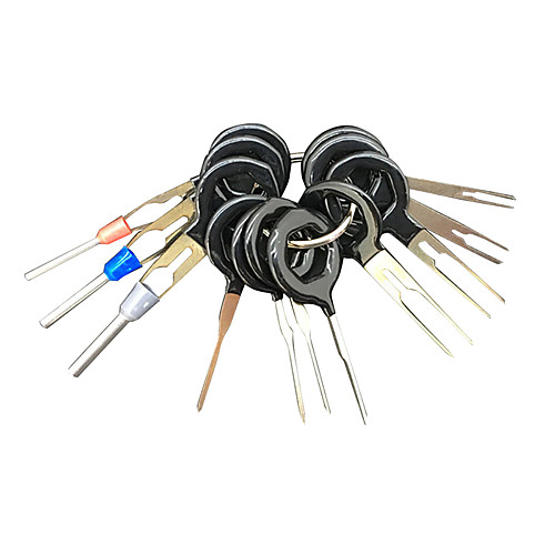 

11Pcs/Set Terminal Removal Tools Car Electrical Wiring Crimp Connector Pin Extractor Kit