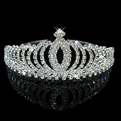 

Women's For Party Party Evening Homecoming Royalty Cubic Zirconia Silver Plated Alloy Silver 1pc