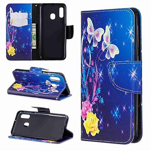 

Case For Samsung Galaxy A70(2019)/A20e Pattern / Magnetic / Flip Full Body Cases Butterfly Hard PU Leather for Galaxy A10/ A30/A20/A30/A40/A50/A70 2018/A6 2018/A8 Plus 2018/A5 2017