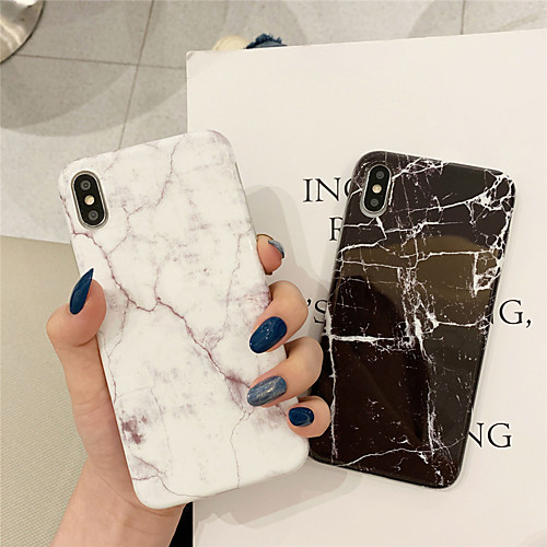 

Case For Apple iPhone XR / iPhone XS Max Pattern Back Cover Marble Soft TPU for iPhone X XS 8 8PLUS 7 7PLUS 6 6PLUS 6S 6S PLUS