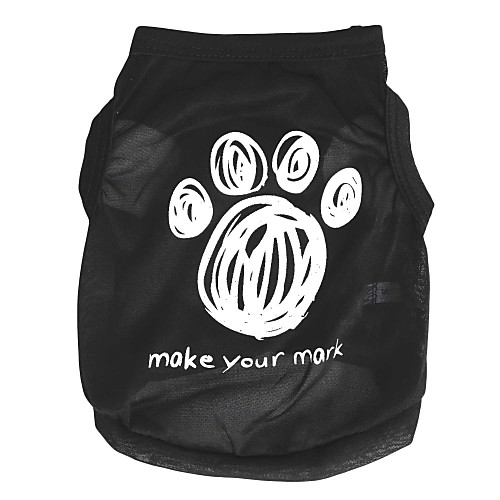 

Vest Puppy Clothes Word / Phrase Quotes & Sayings Ordinary Casual / Sporty Dog Clothes Puppy Clothes Dog Outfits Black Costume for Girl and Boy Dog Polyester XS S M L